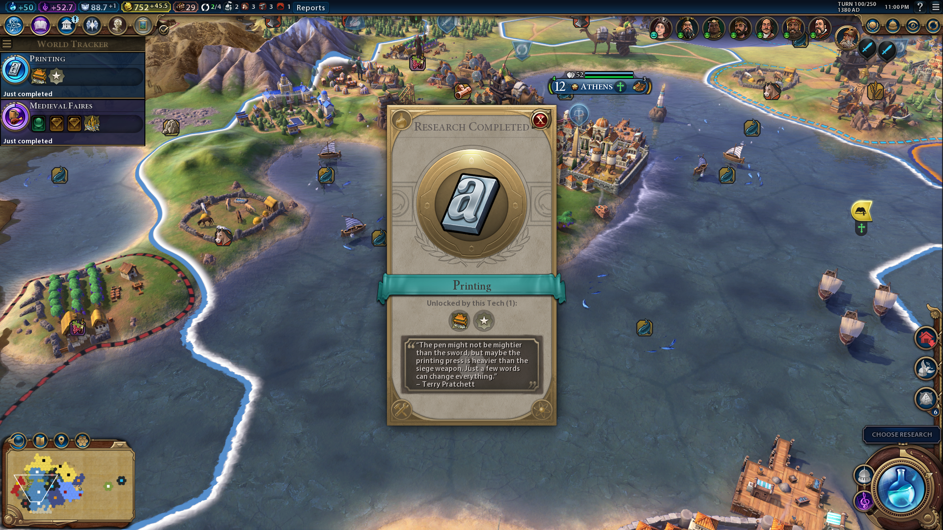 Terry Pratchett - HD Wallpaper 