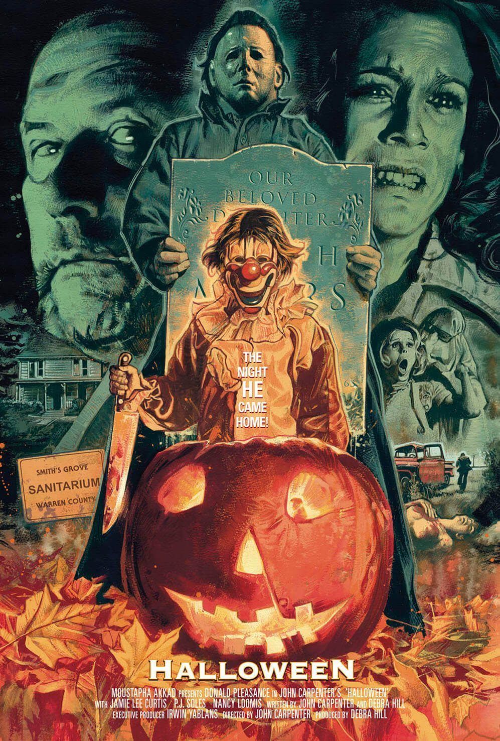 Halloween 1978 Poster Art - HD Wallpaper 