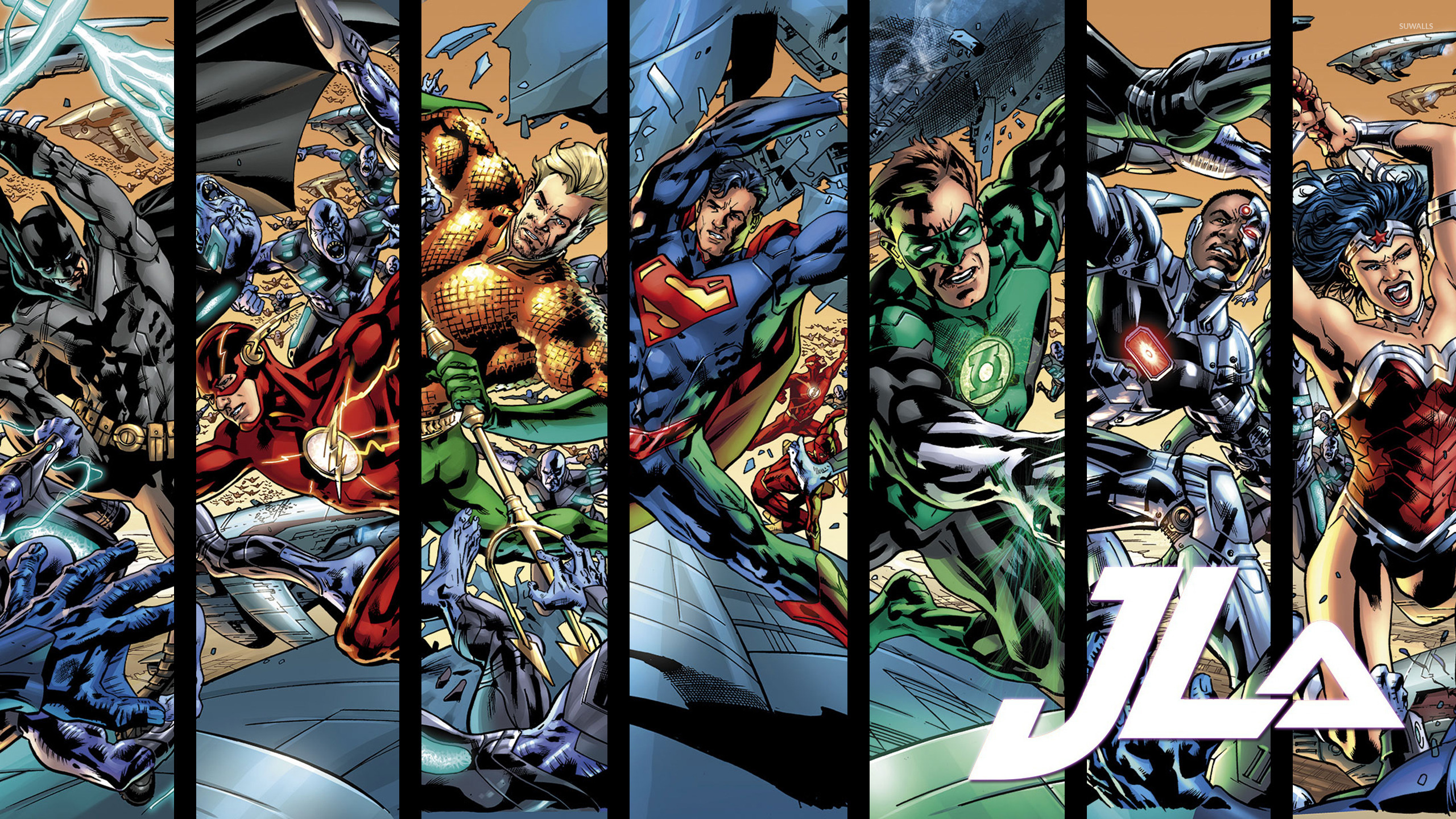 Justice League Comic Wallpaper 4k - 2560x1440 Wallpaper 