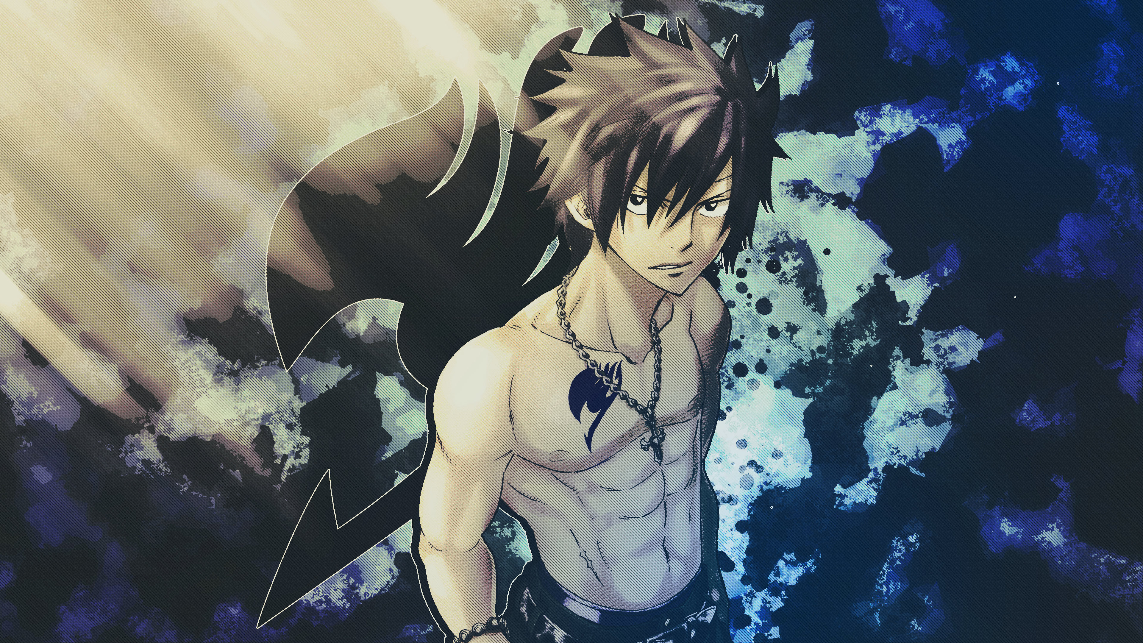 High Resolution Gray Fullbuster Hd 4k Background Id - HD Wallpaper 