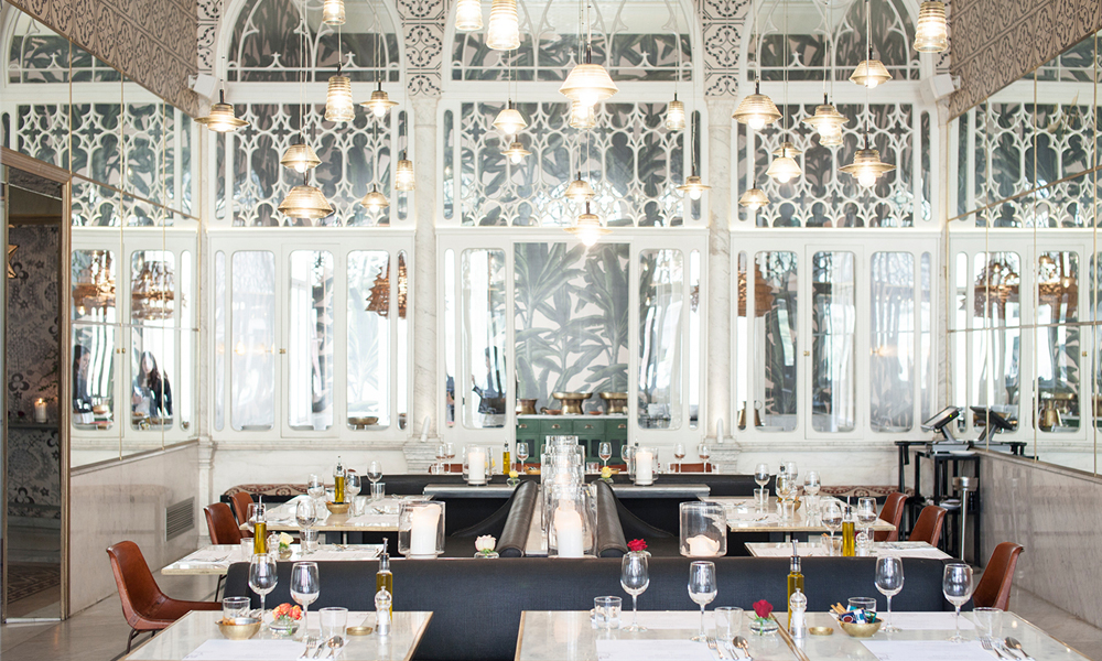 Liza Beirut Restaurant Interio Design Ristorante Carta - Liza Beirut - HD Wallpaper 