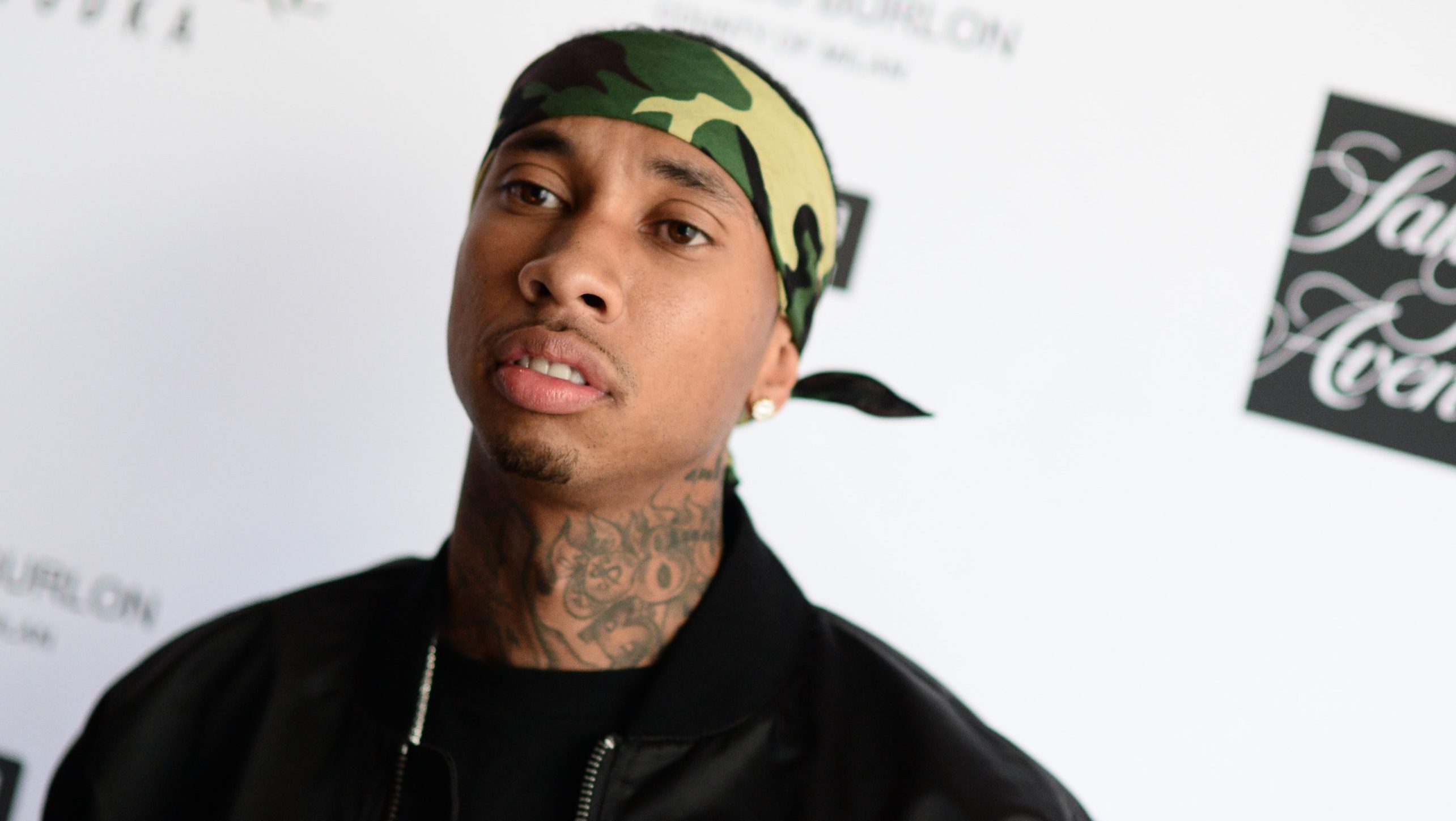 Tyga Wearing A Bandana - HD Wallpaper 