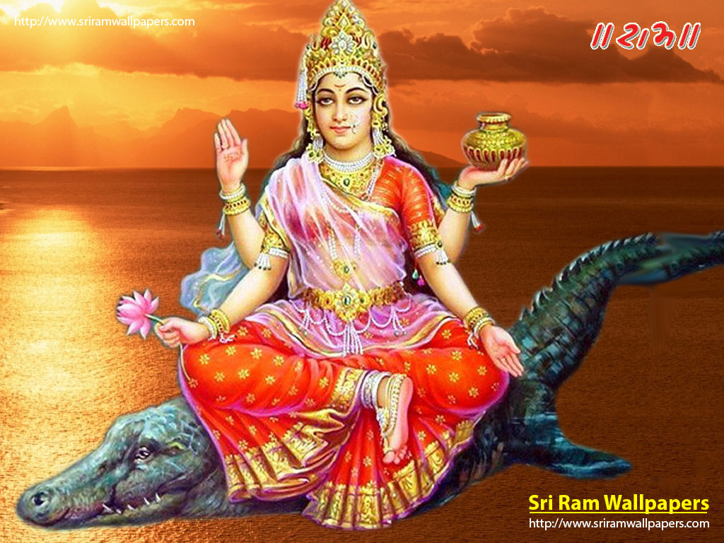 Ganga Mayya - Goddess Ganga - HD Wallpaper 