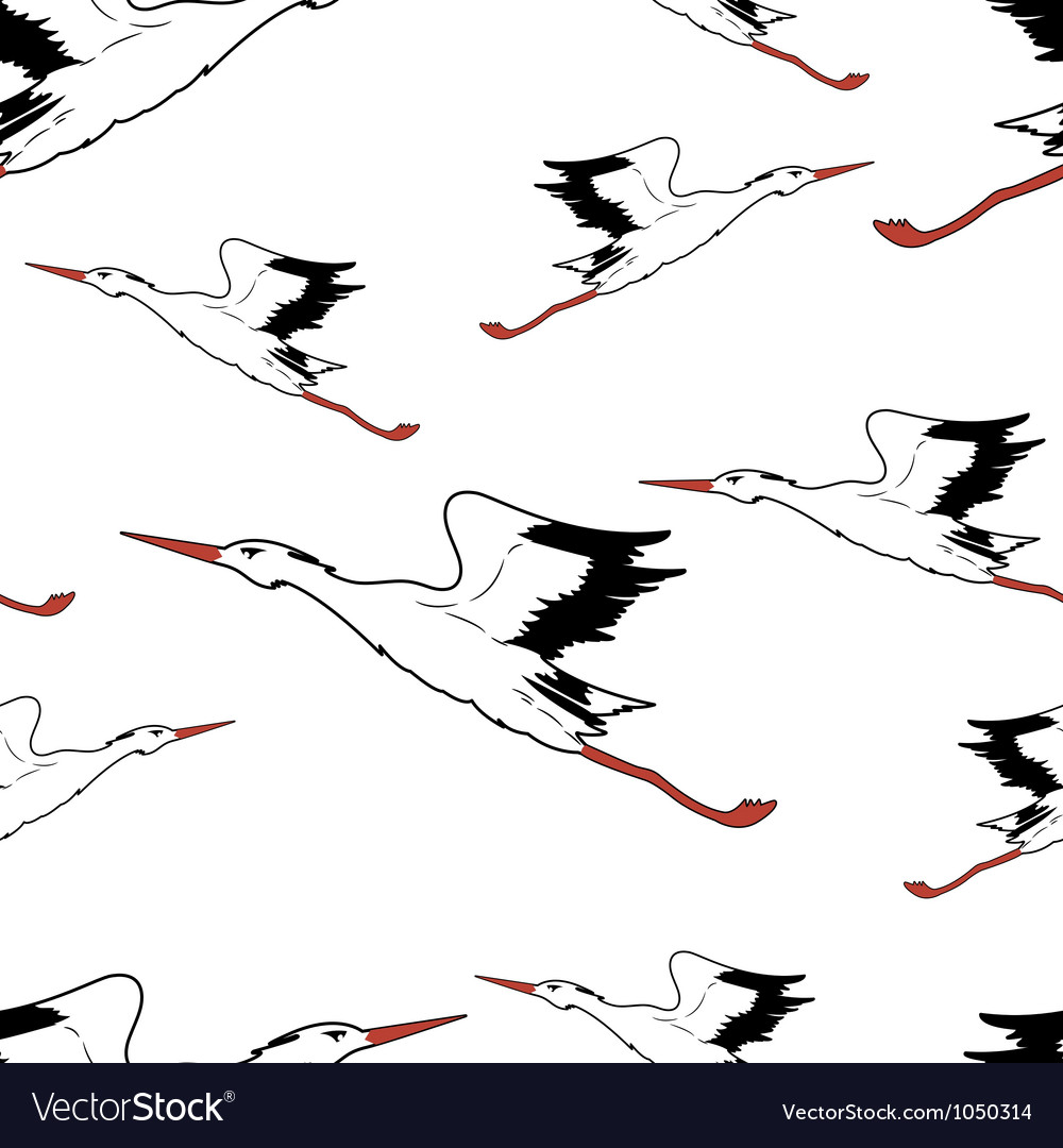 Bocian W Locie Szablon - HD Wallpaper 