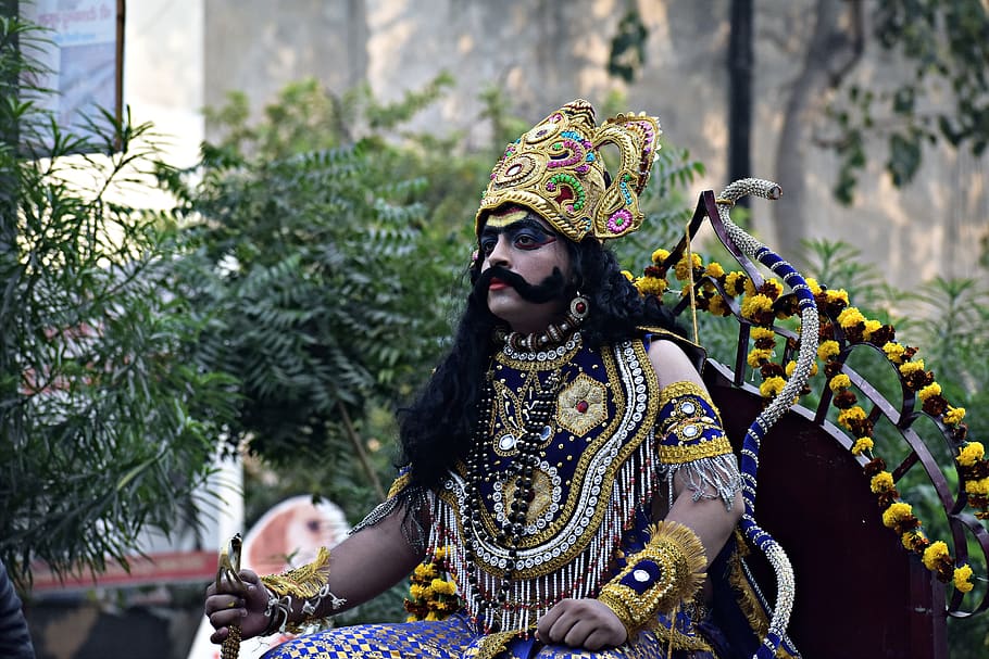 Costume, Ramleela, Ramayana, Demon, Meghnad, Dusshera, - 910x607 Wallpaper Costume, Ramleela, Ramayana, Demon, Meghnad, Dusshera, - 910x607 Wallpaper