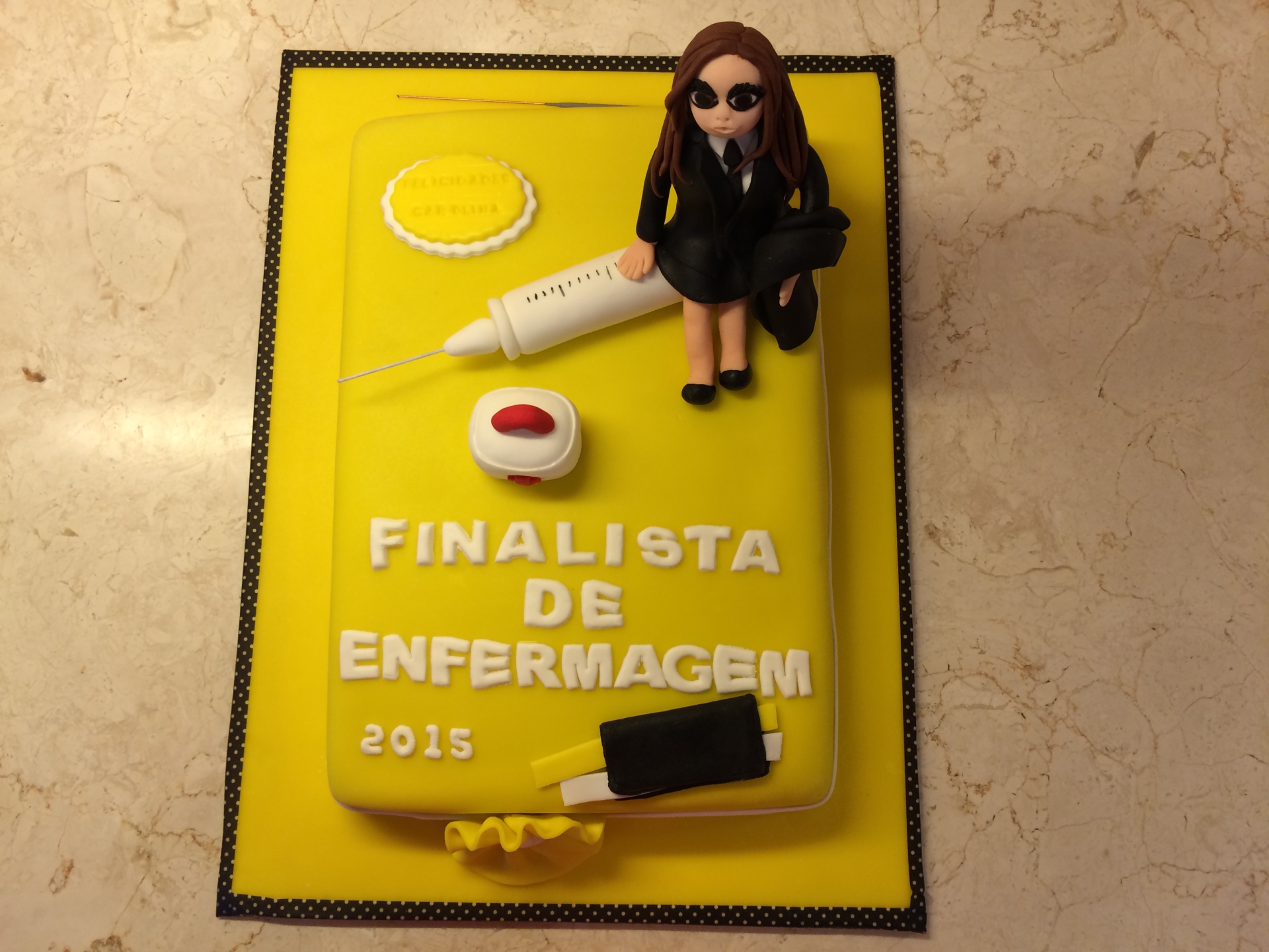 Bolo Aniversário - Finalista Enfermagem - Girl - HD Wallpaper 