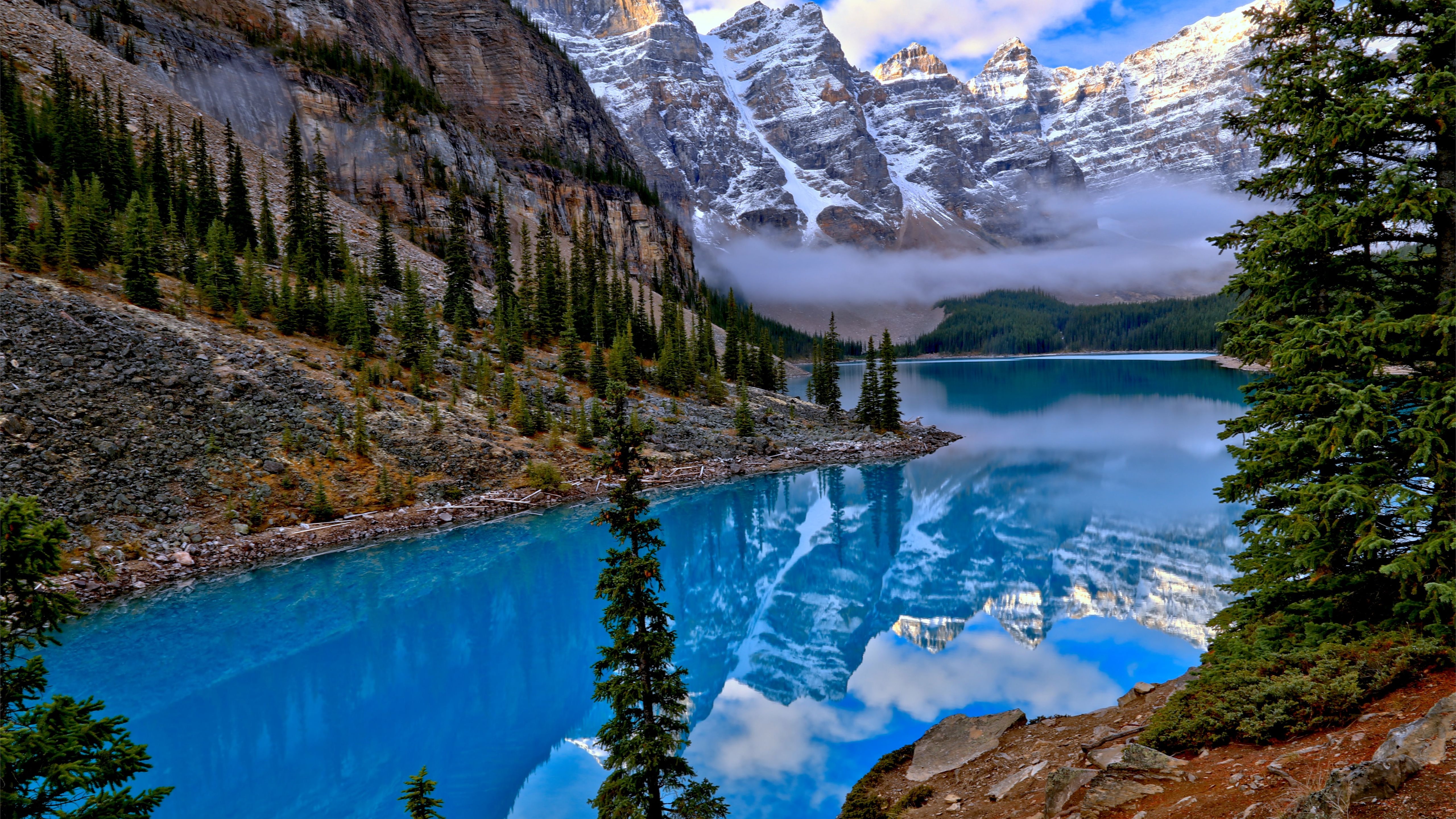 Moraine Lake - HD Wallpaper 