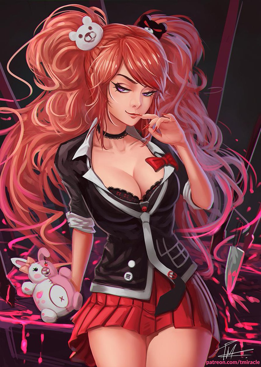 Junko Enoshima Sexy Art - HD Wallpaper 