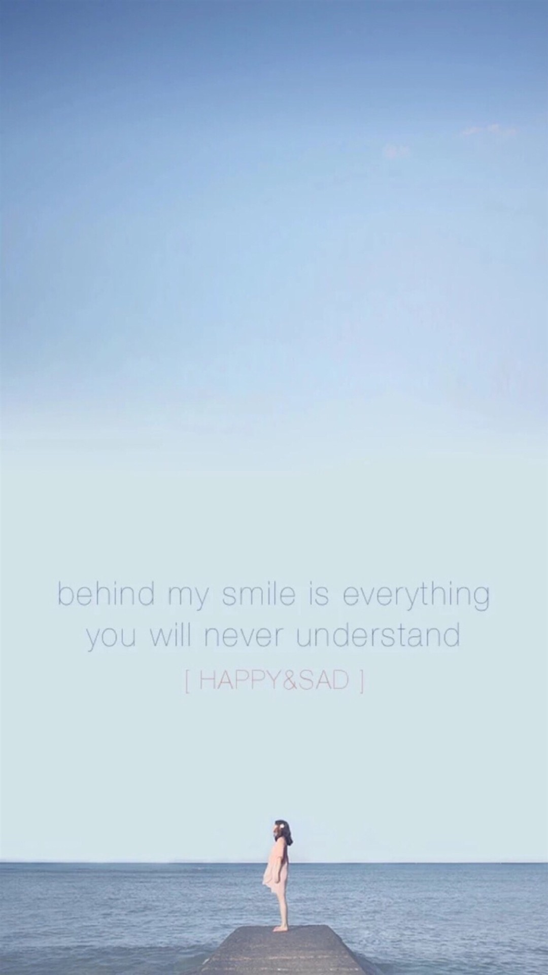 Nature Facing Vast Ocean Text Quotes Art - HD Wallpaper 