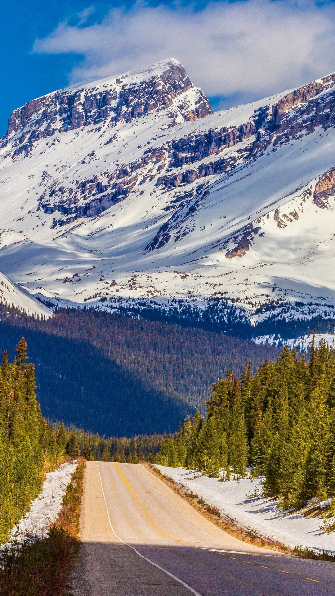 Alberta Canada Banff National Park Mountain Wallpaper - HD Wallpaper 