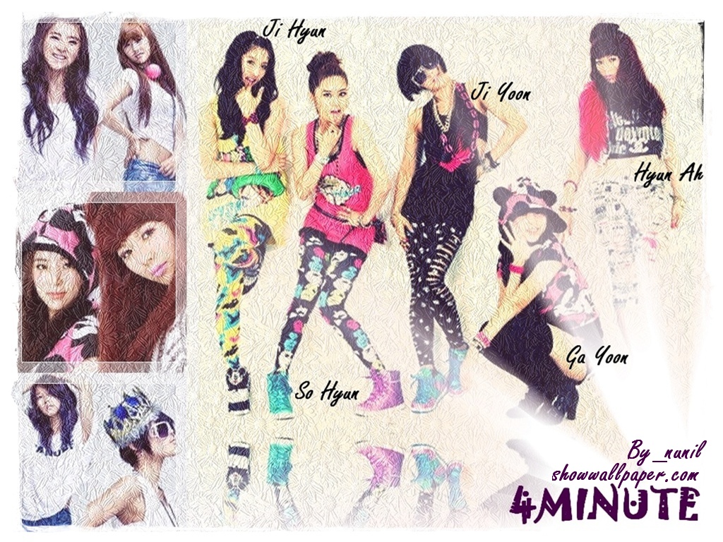 4 Minute - HD Wallpaper 