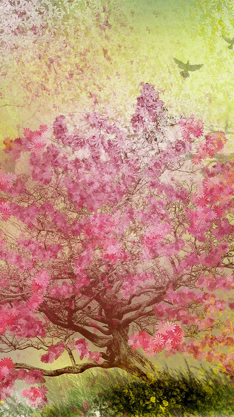 Spring Painting - HD Wallpaper 
