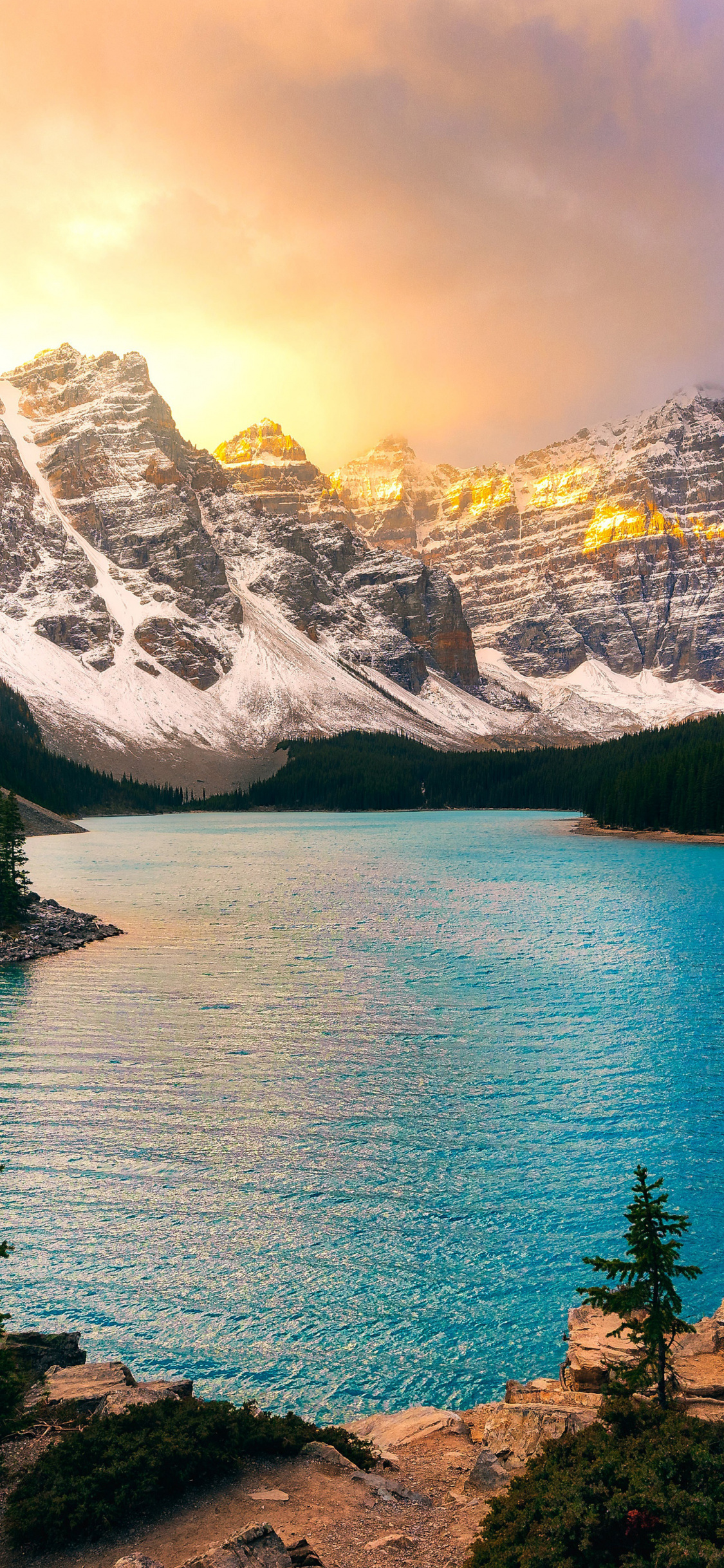 Moraine Lake - HD Wallpaper 