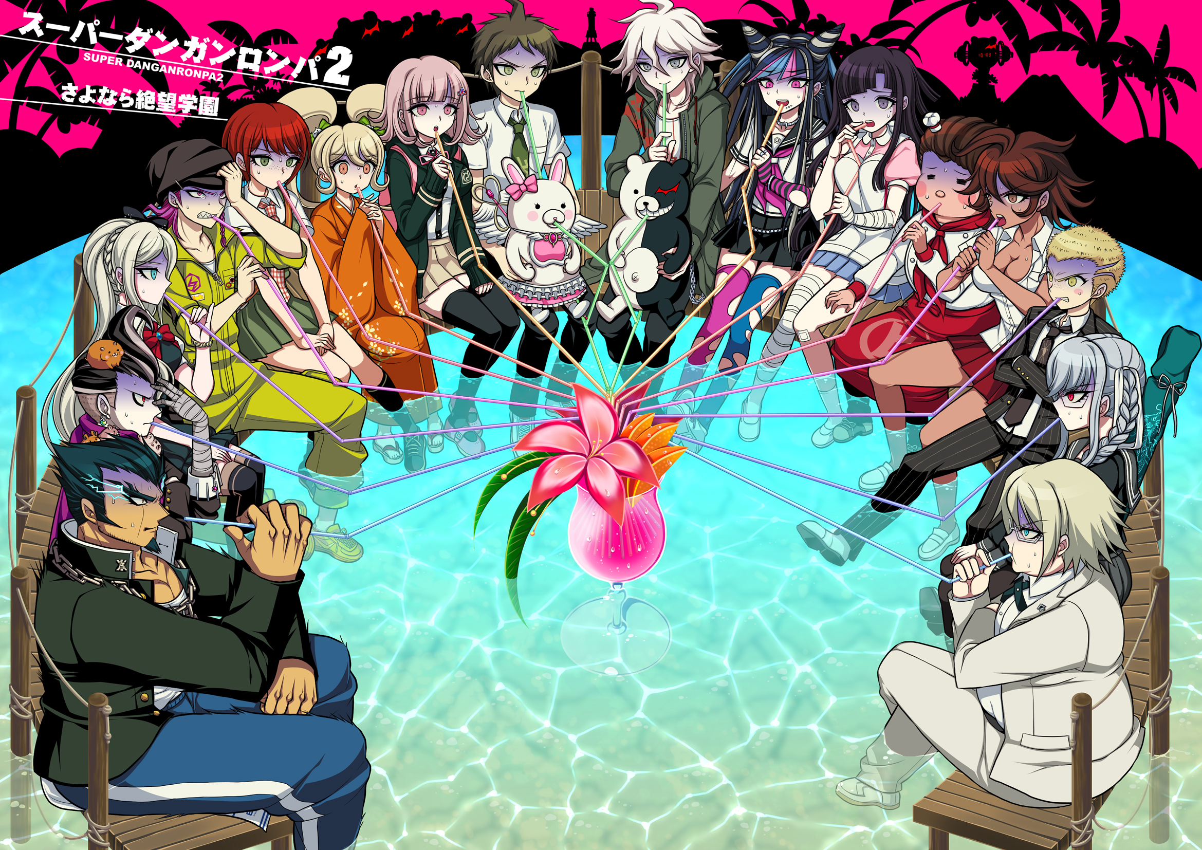 Danganronpa 2 Hd Wallpapers, Desktop Wallpaper - Danganronpa 2 - HD Wallpaper 