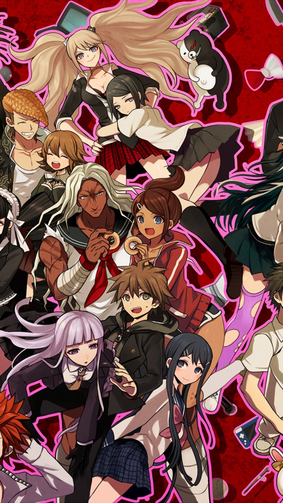 Danganronpa Wallpaper Danganronpa Wallpapers Wallpaper - Danganronpa Wallpaper Iphone - HD Wallpaper 