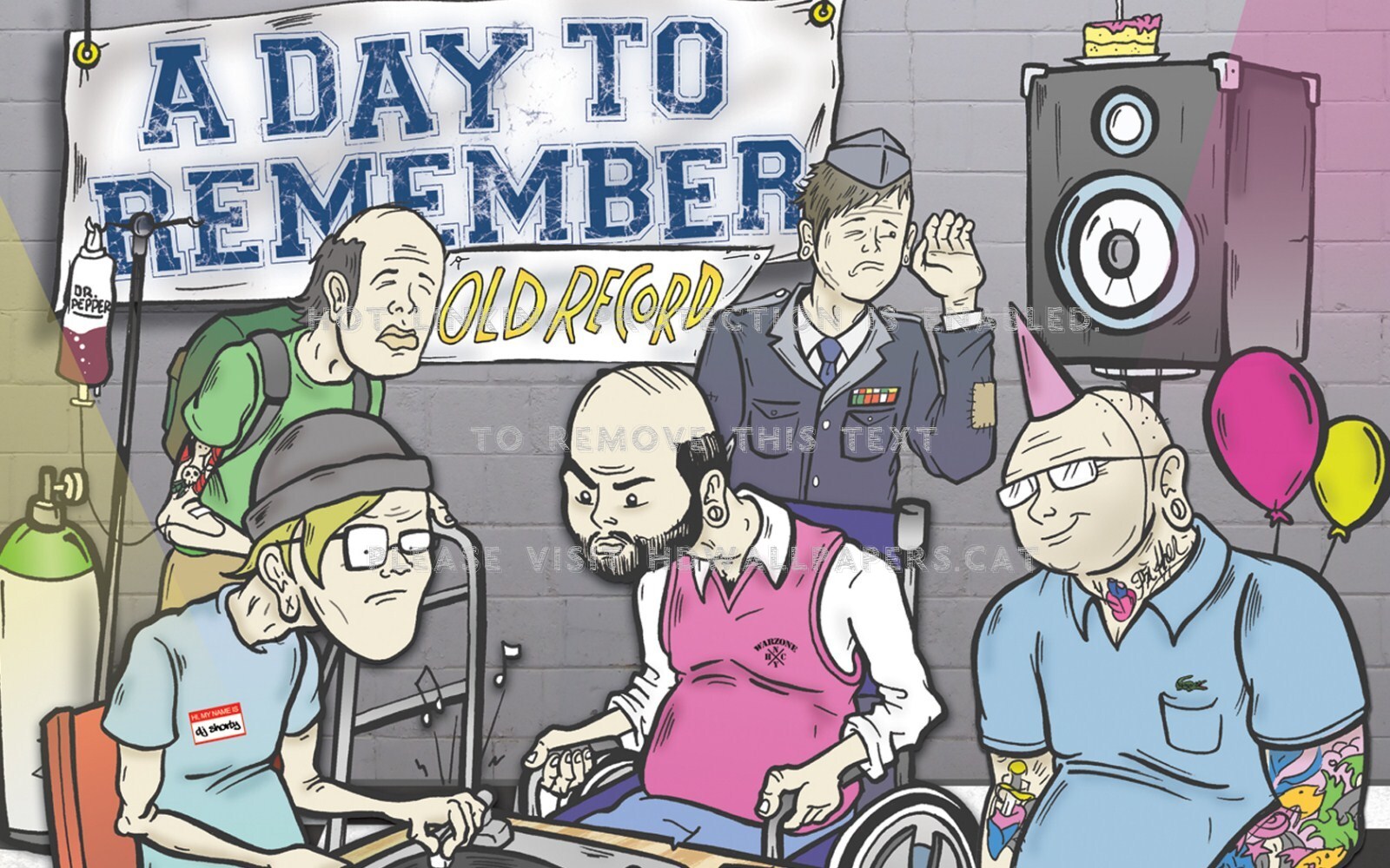 A Day To Remember Metalcore Band Old Record - Day To Remember Old Record - HD Wallpaper 