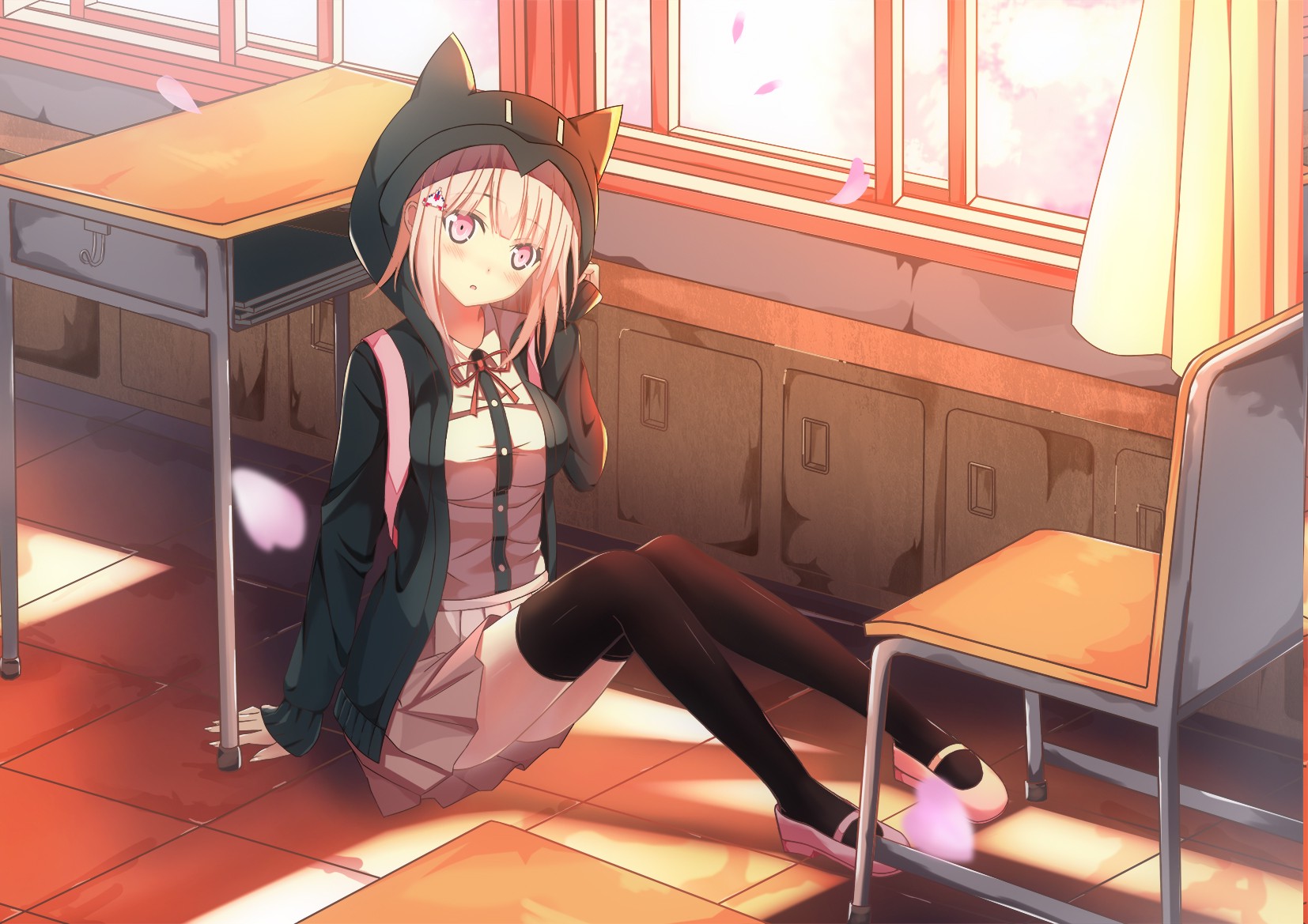 Anime Girl Knee Highs - HD Wallpaper 