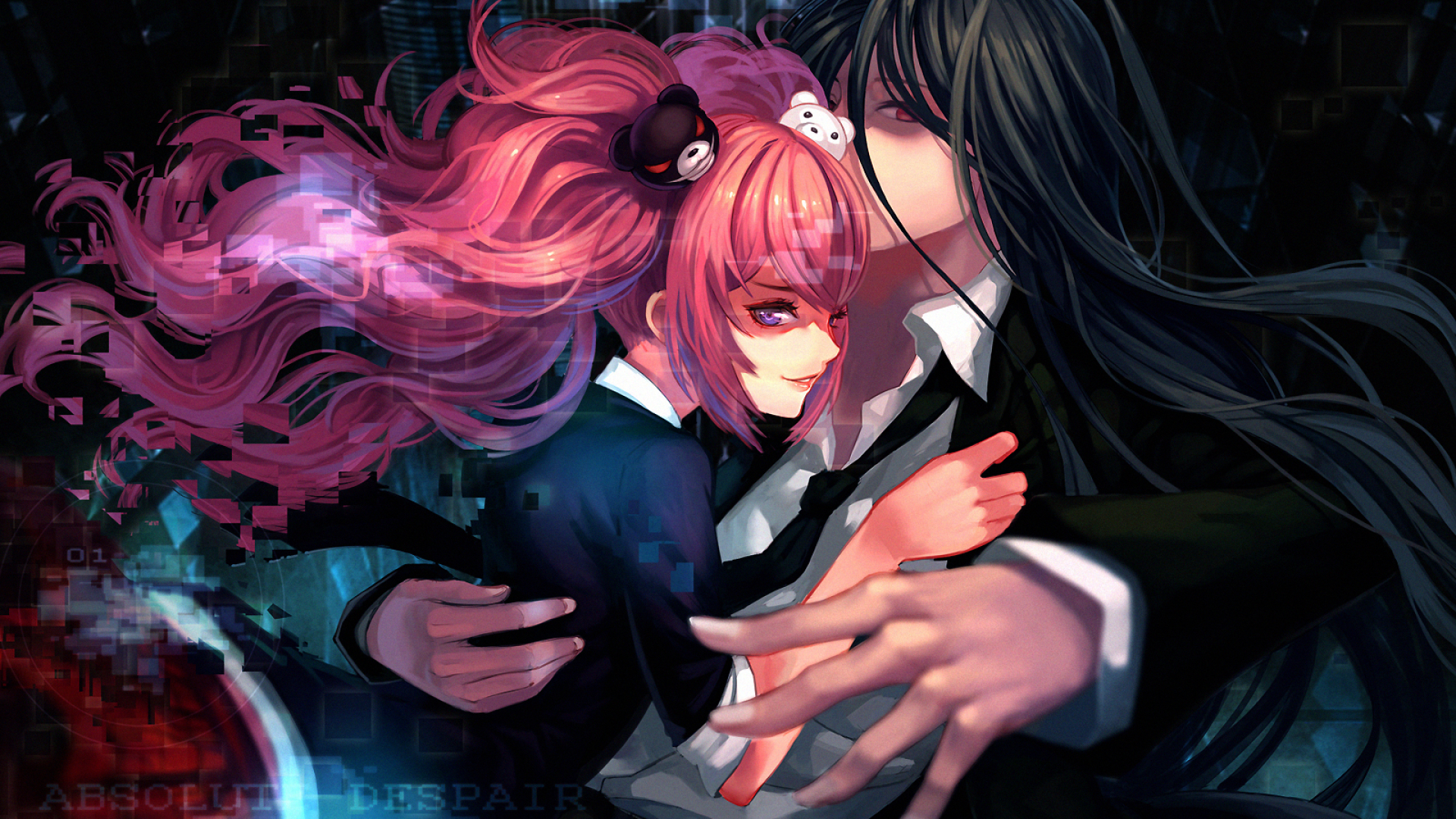 Danganronpa Junko X Izuru - HD Wallpaper 