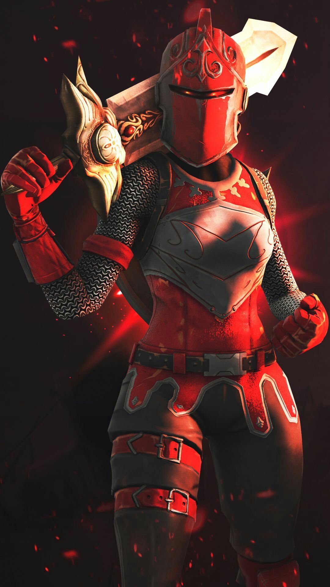 Fortnite Wallpaper Red Knight - HD Wallpaper 