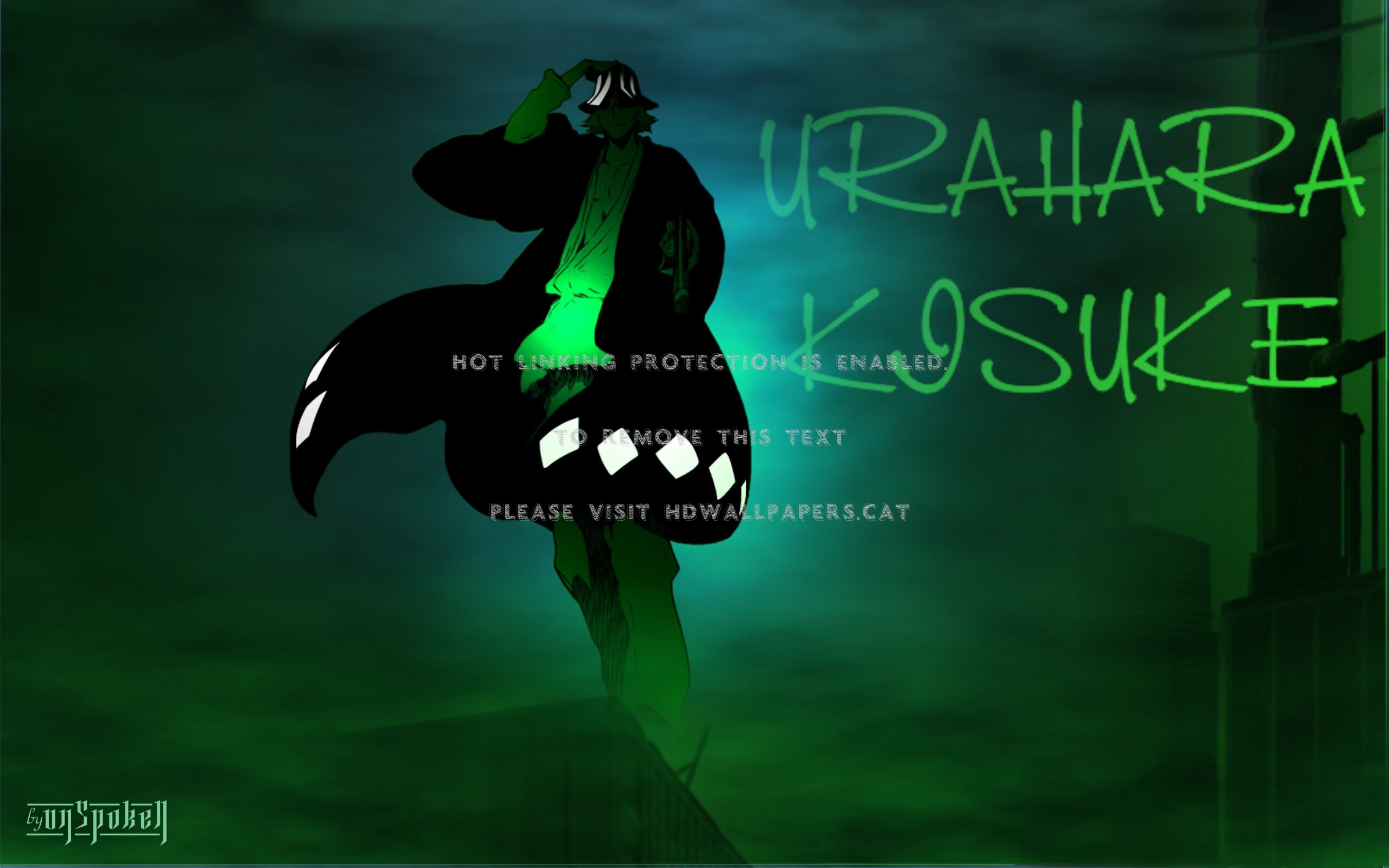 Urahara Kisuke Bleach Anime - Graphic Design - HD Wallpaper 