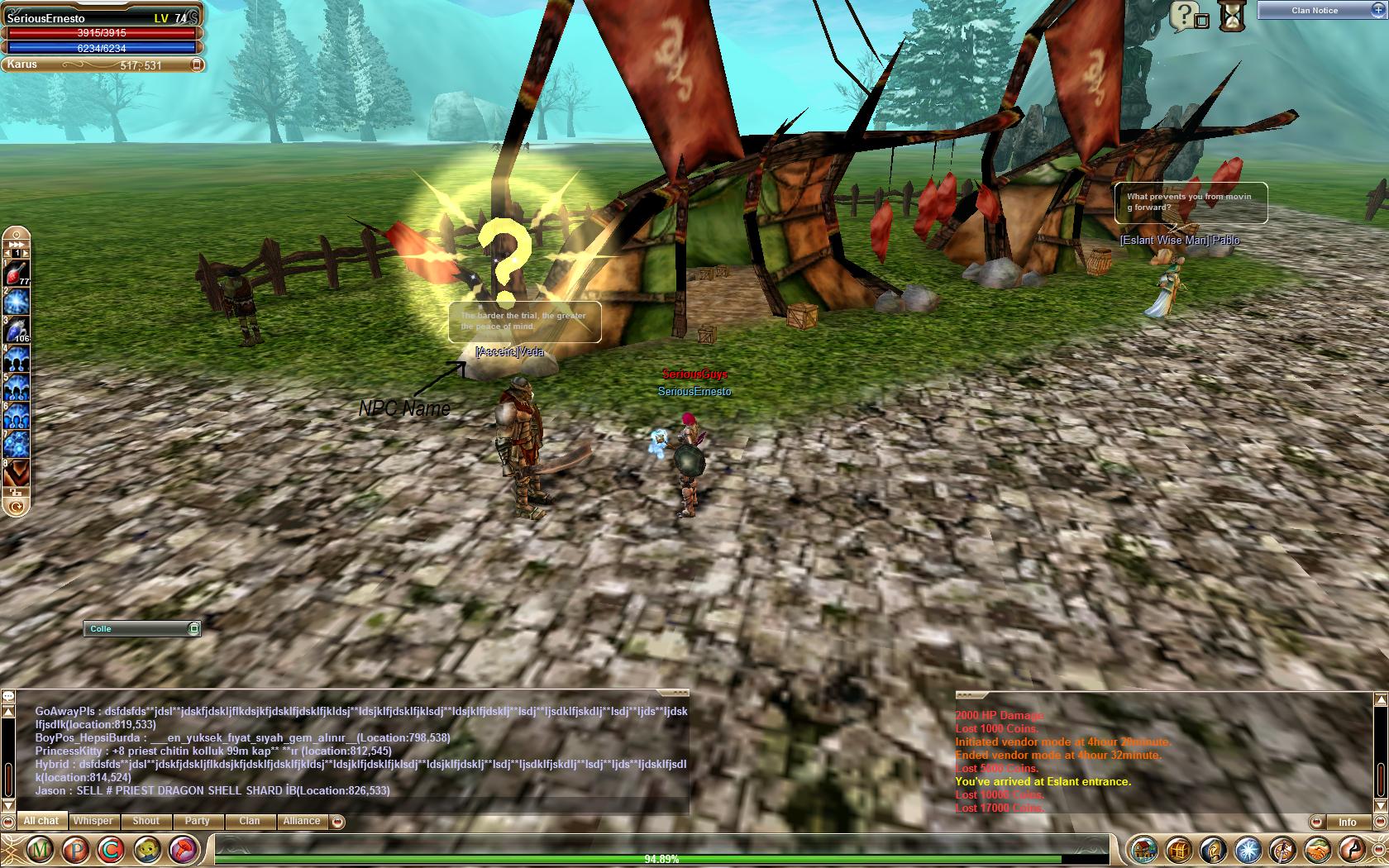 Knight Online World - HD Wallpaper 