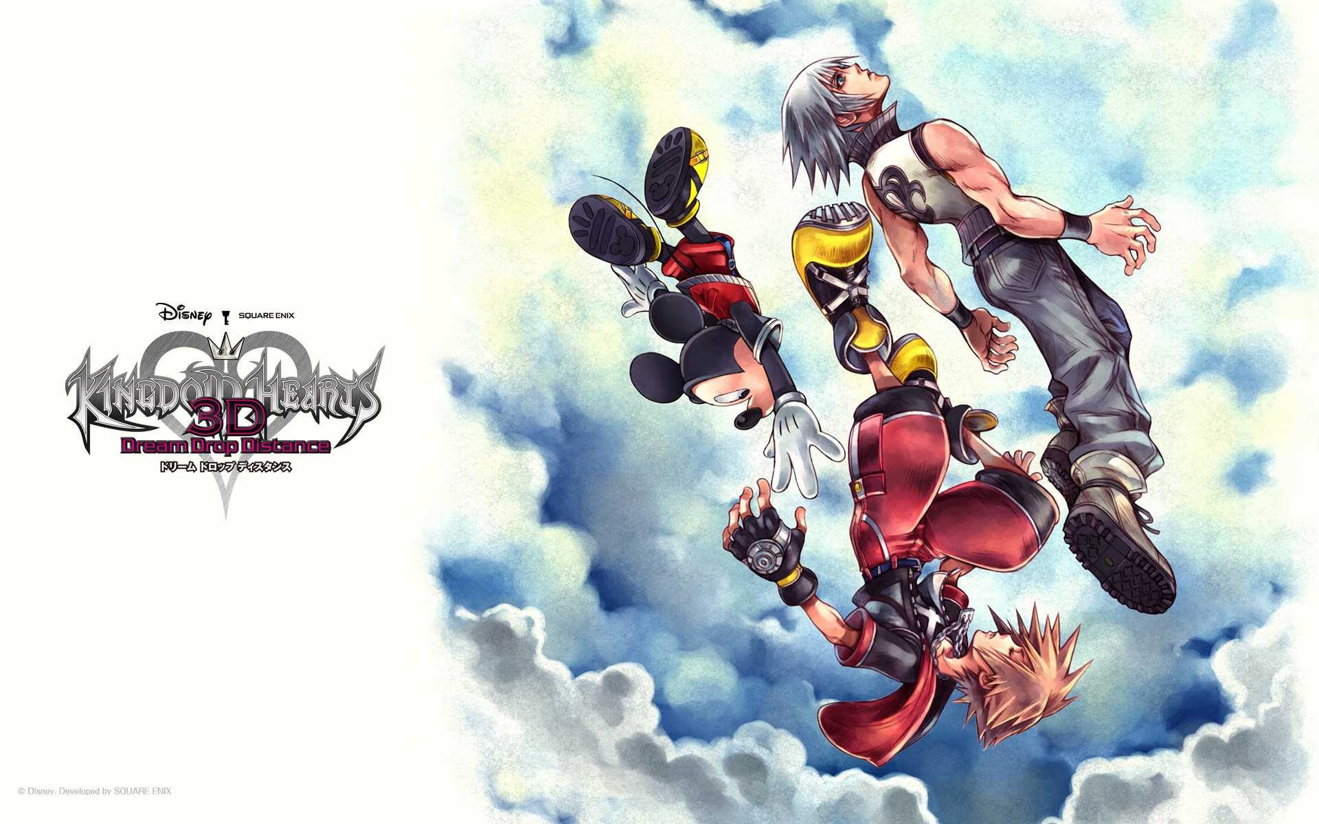 Kingdom Hearts Dream Drop Distance - HD Wallpaper 