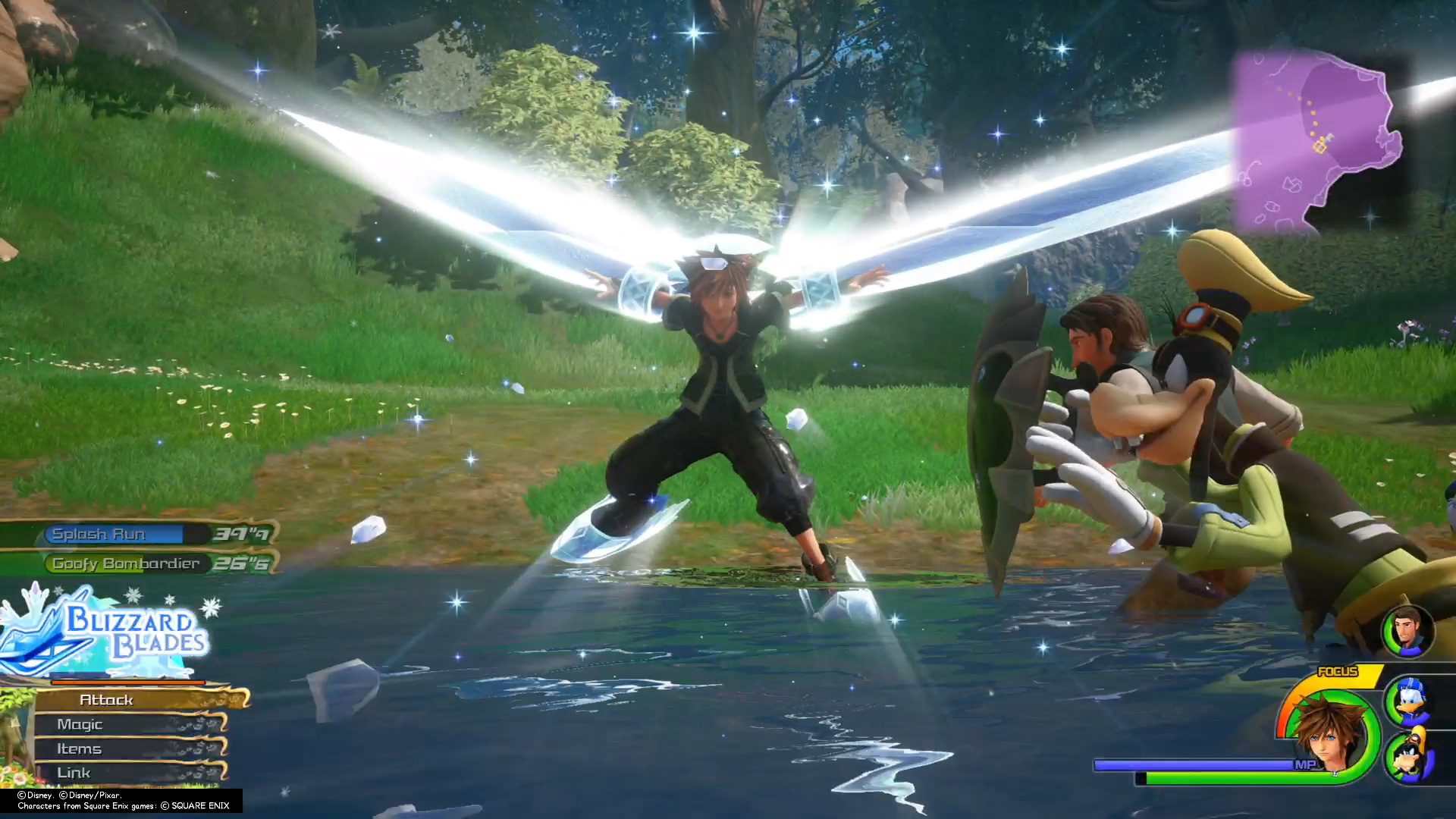 Kingdom Hearts 3 Blizzard Claws - HD Wallpaper 