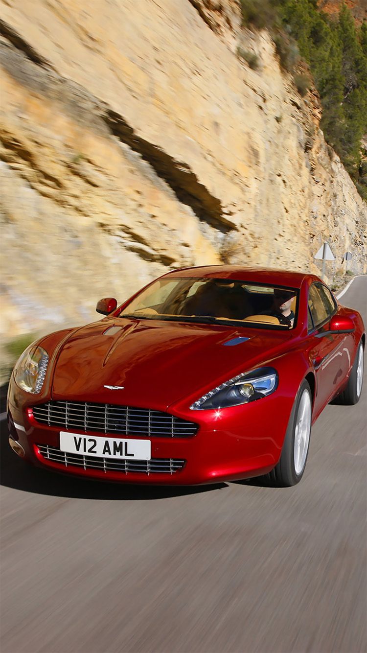 Aston Martin Rapide Red - HD Wallpaper 