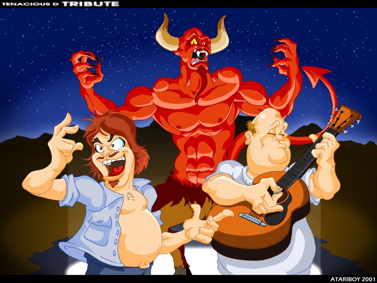 Tribute - - Devil Tribute Tenacious D - HD Wallpaper 