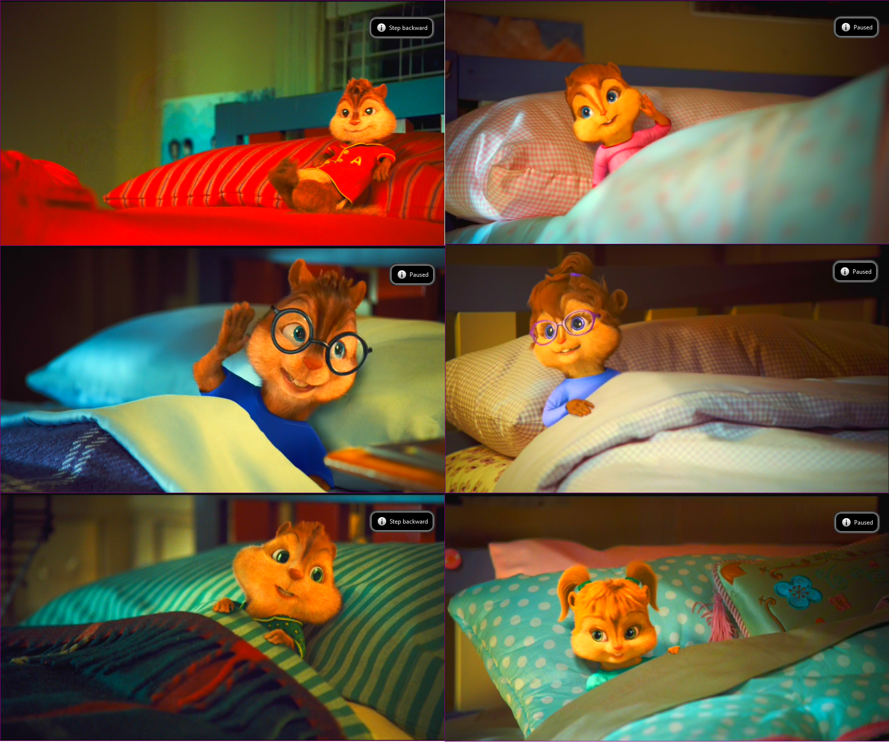 Good Night - Chipmunks And Chipettes Bed - HD Wallpaper 