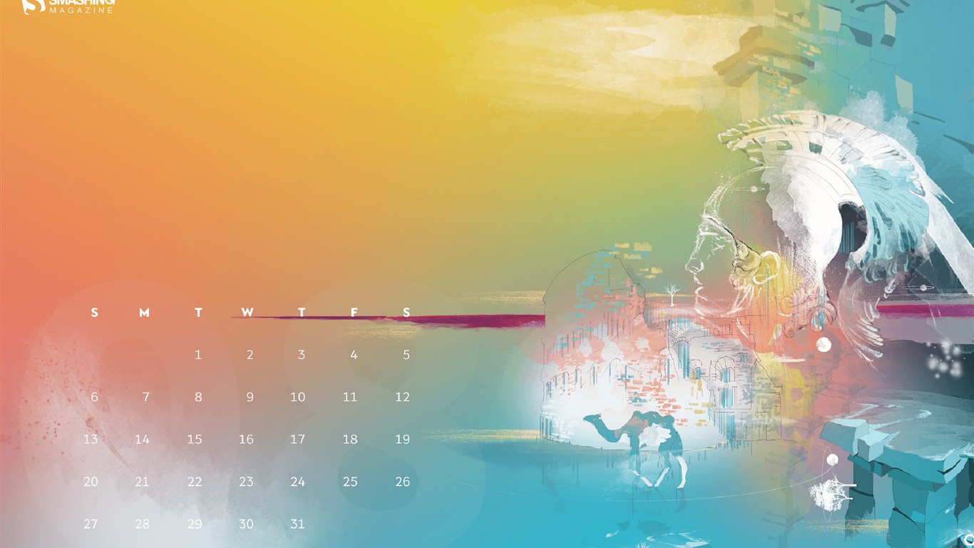 Traveler In Time-august 2017 Calendar Wallpaper2017 - Papel De Parede De Viajantes Do Tempo - HD Wallpaper 