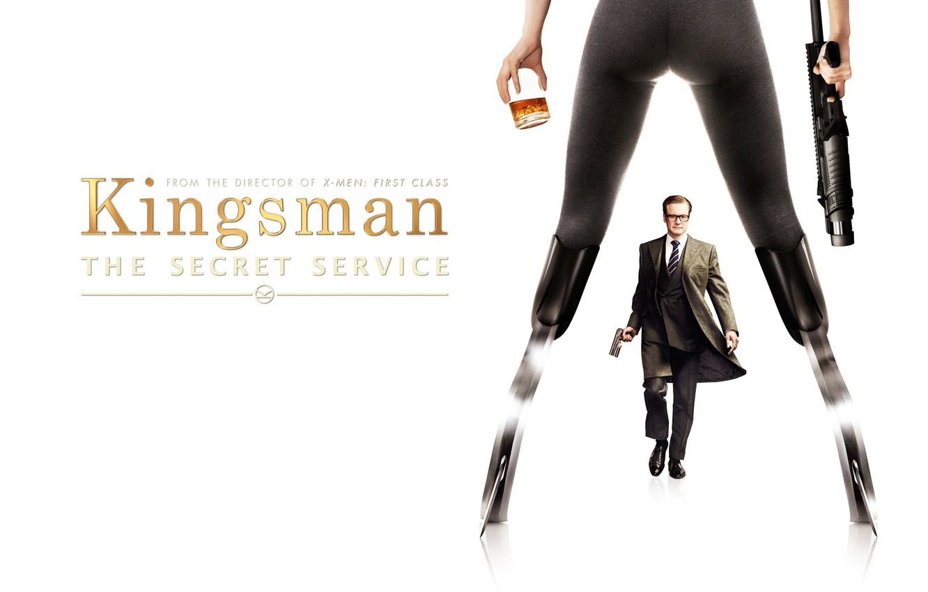 Photo Wallpaper Weapons, Male, Thriller, Action, 2014, - Kingsman The Secret Service Hentai - HD Wallpaper 