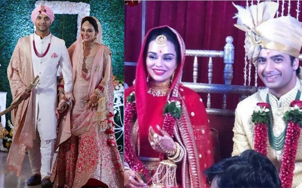 Sharad Malhotra Marrie Ripci Bhatia In Accordance With - Sharad Malhotra And Ripsi Bhatia Marriage - HD Wallpaper 