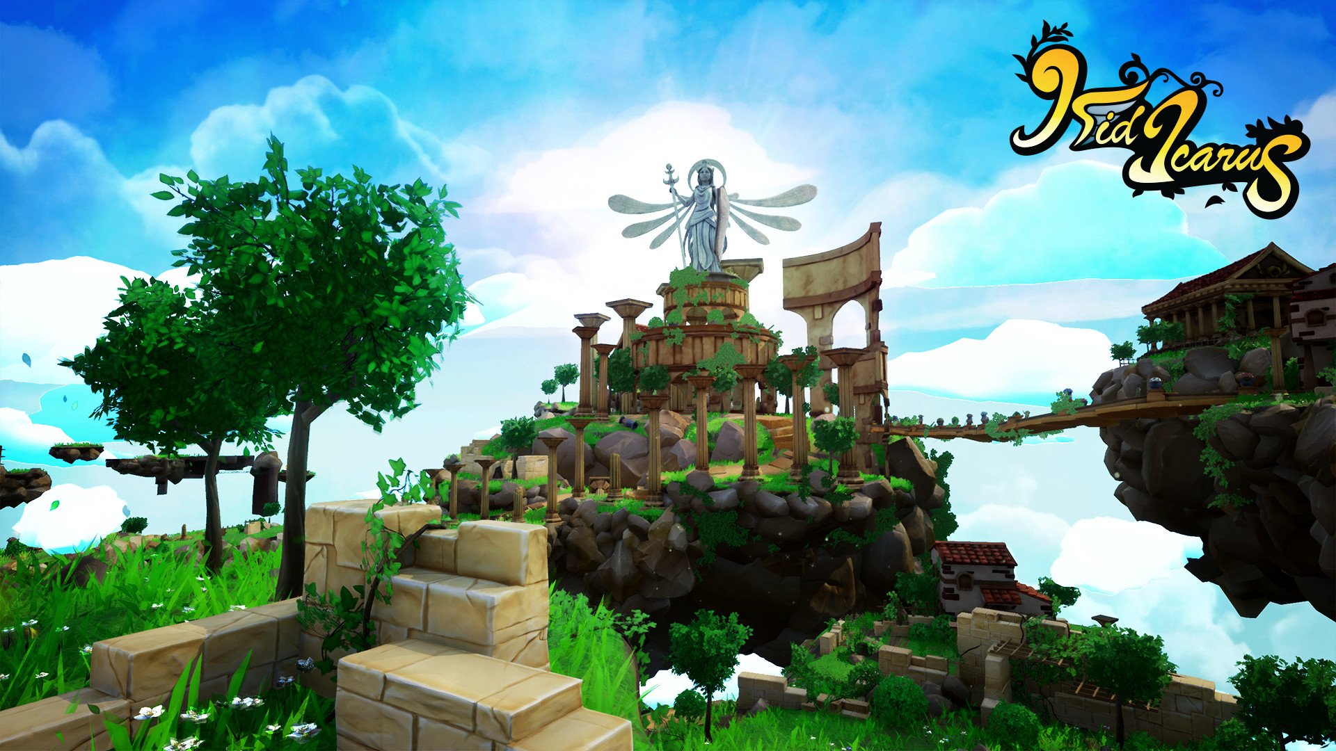 Kid Icarus Skyworld - HD Wallpaper 