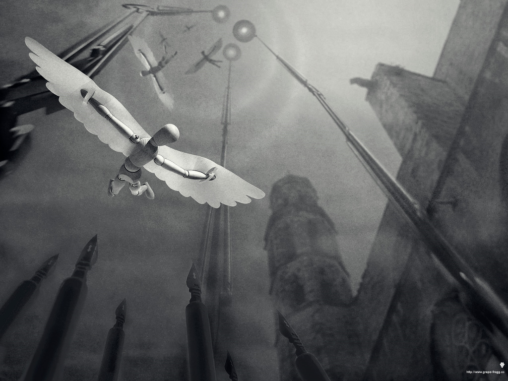 Abstract Wallpaper - Icarus - Design - HD Wallpaper 
