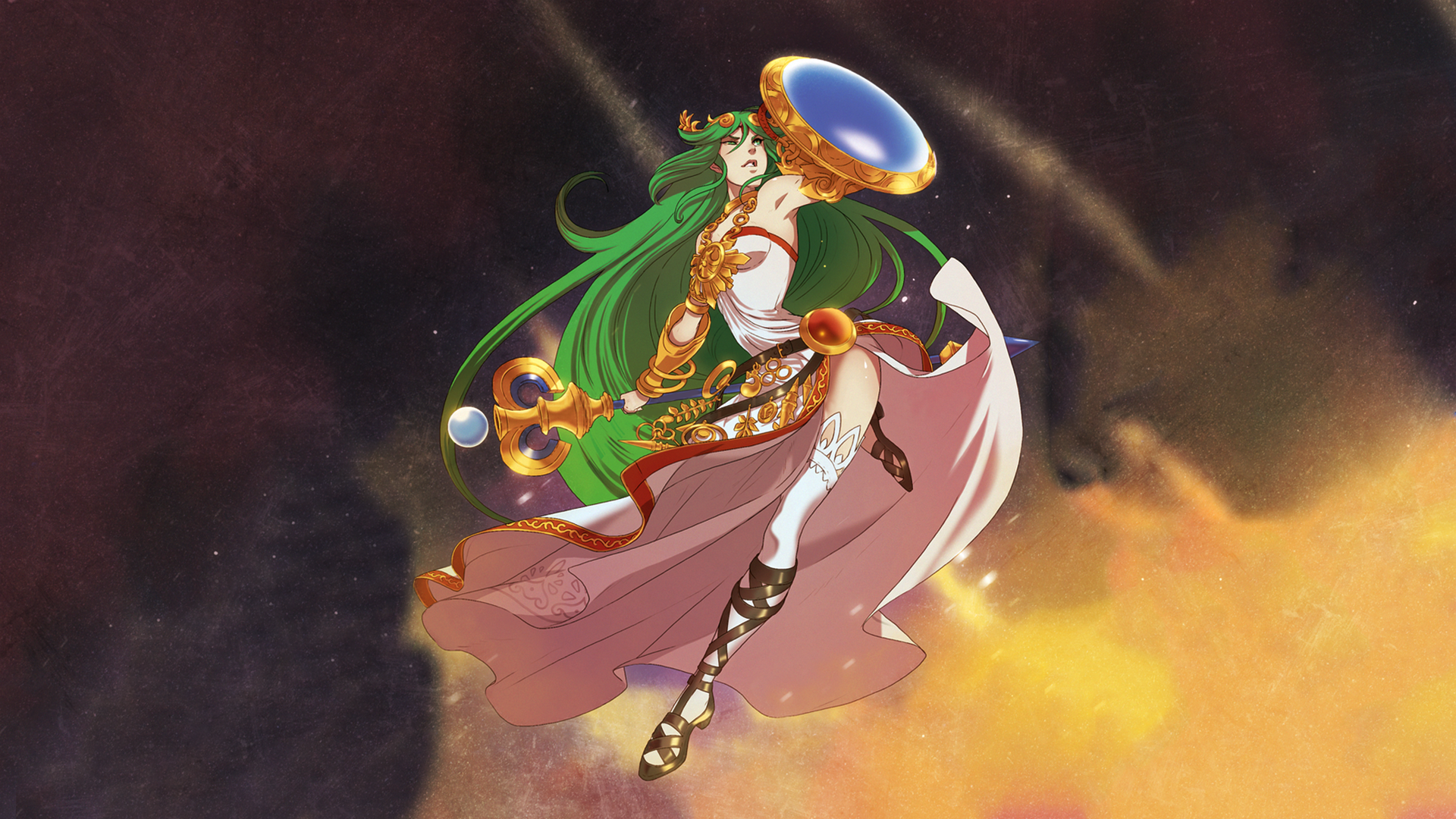 Lady Palutena - HD Wallpaper 