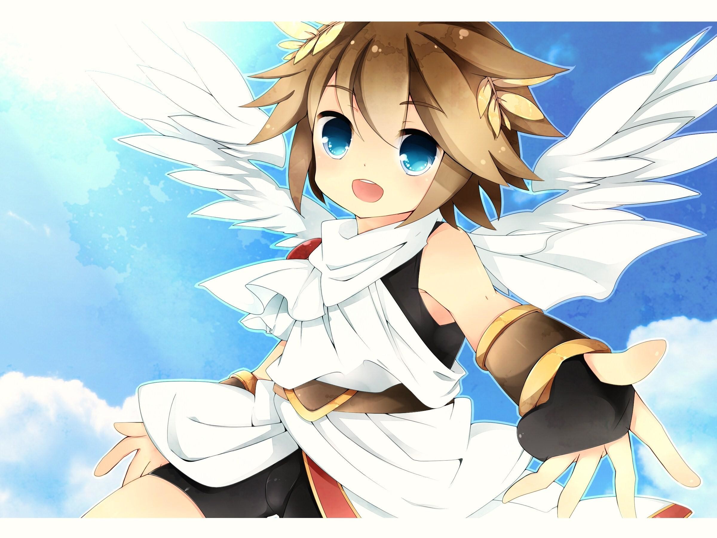 Images For > Pit And Dark Pit Wallpaper Â - Kid Icarus Pit Anime - HD Wallpaper 