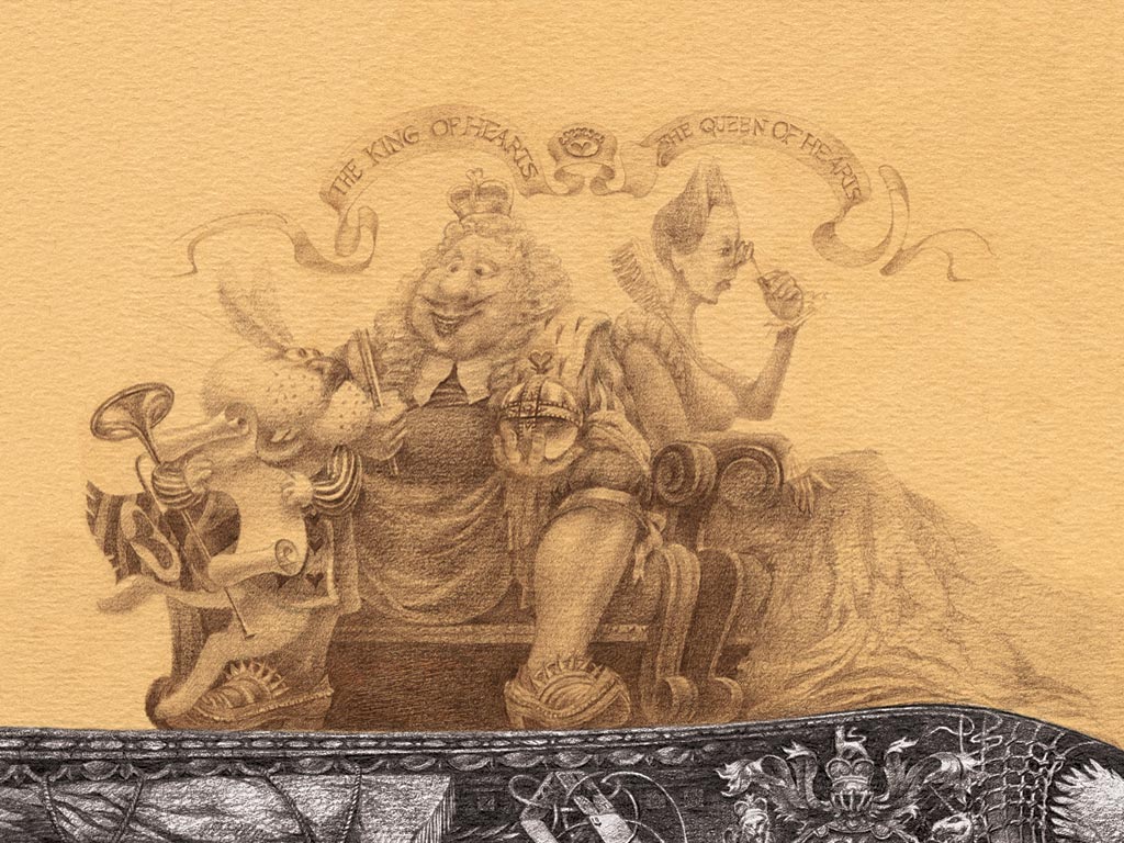 Oleg Lipchenko Alice In Wonderland - HD Wallpaper 