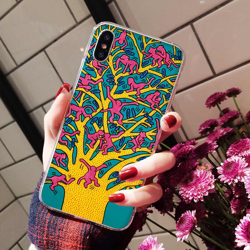 Maiyaca On Sell Phone Cases Simple Art Keith Haring - Mobile Phone - HD Wallpaper 