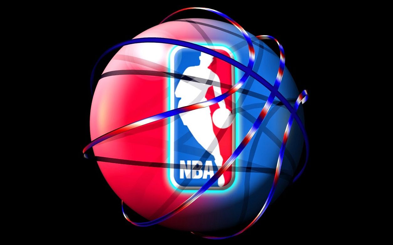 Badass Nba Wallpaper 2016 - Nba Logo 3d - HD Wallpaper 