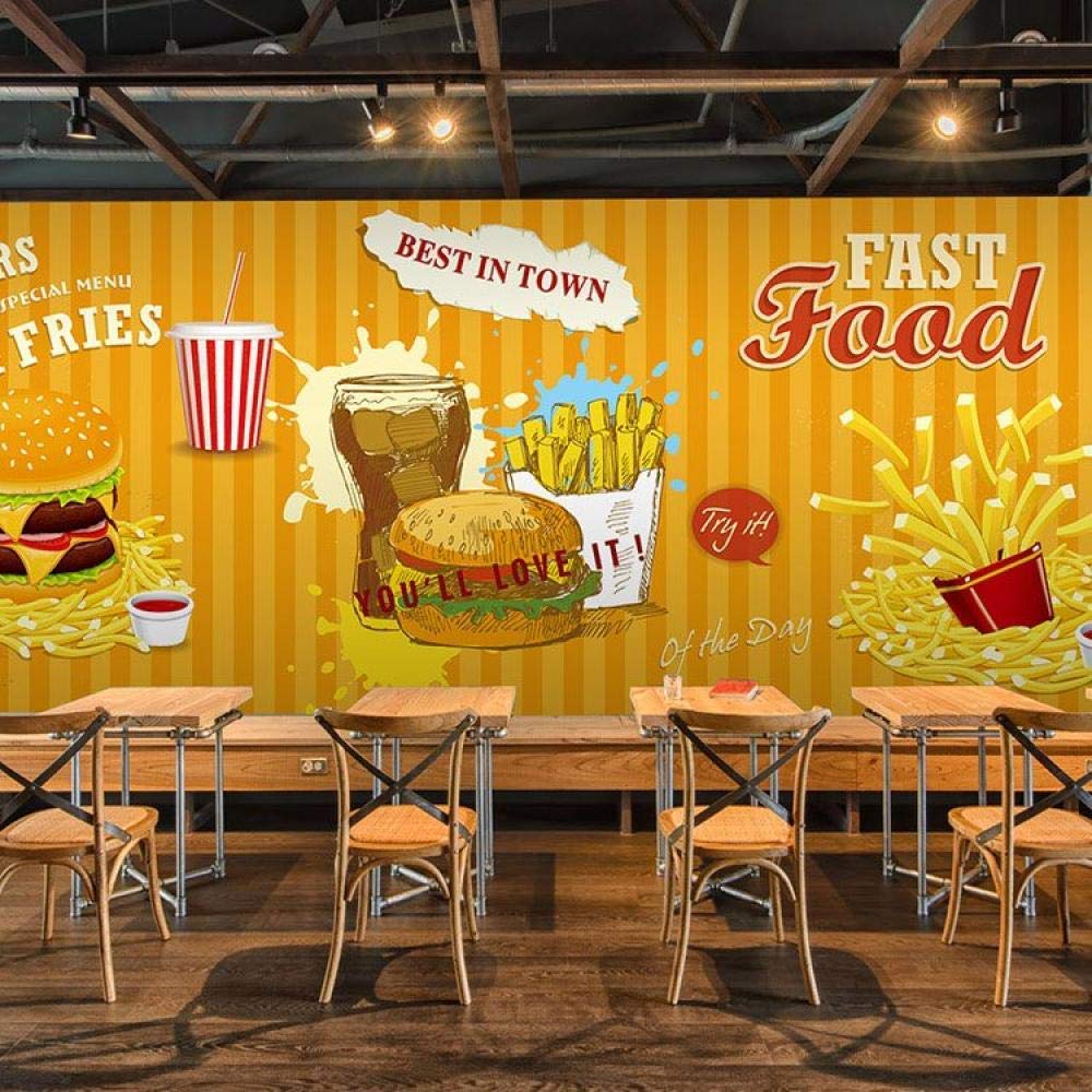 French Fries Shop Design - HD Wallpaper 