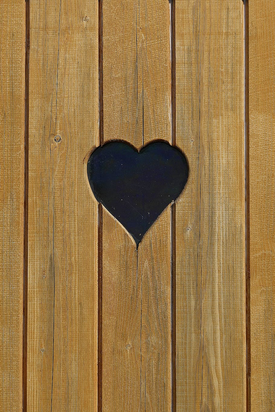Heart, Loo, Wood, Woods, Boards, Background, Close, - Heart - HD Wallpaper 