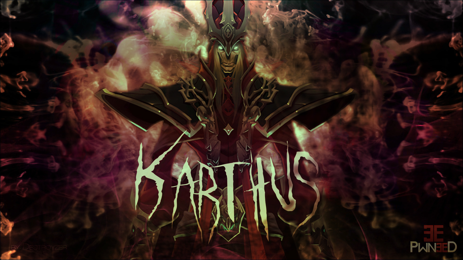 Hd Desktop Wallpaper Karthus - HD Wallpaper 