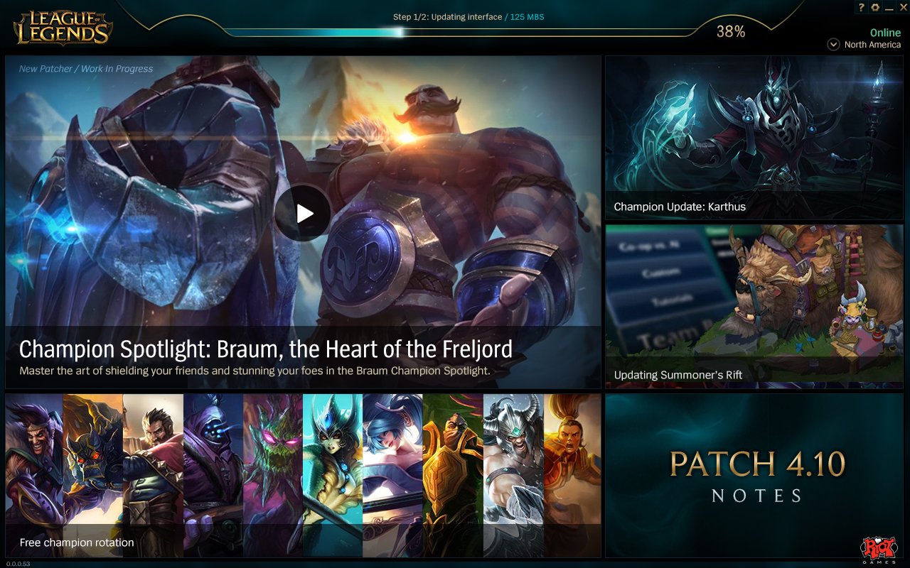 Mise A Jour Lol - HD Wallpaper 