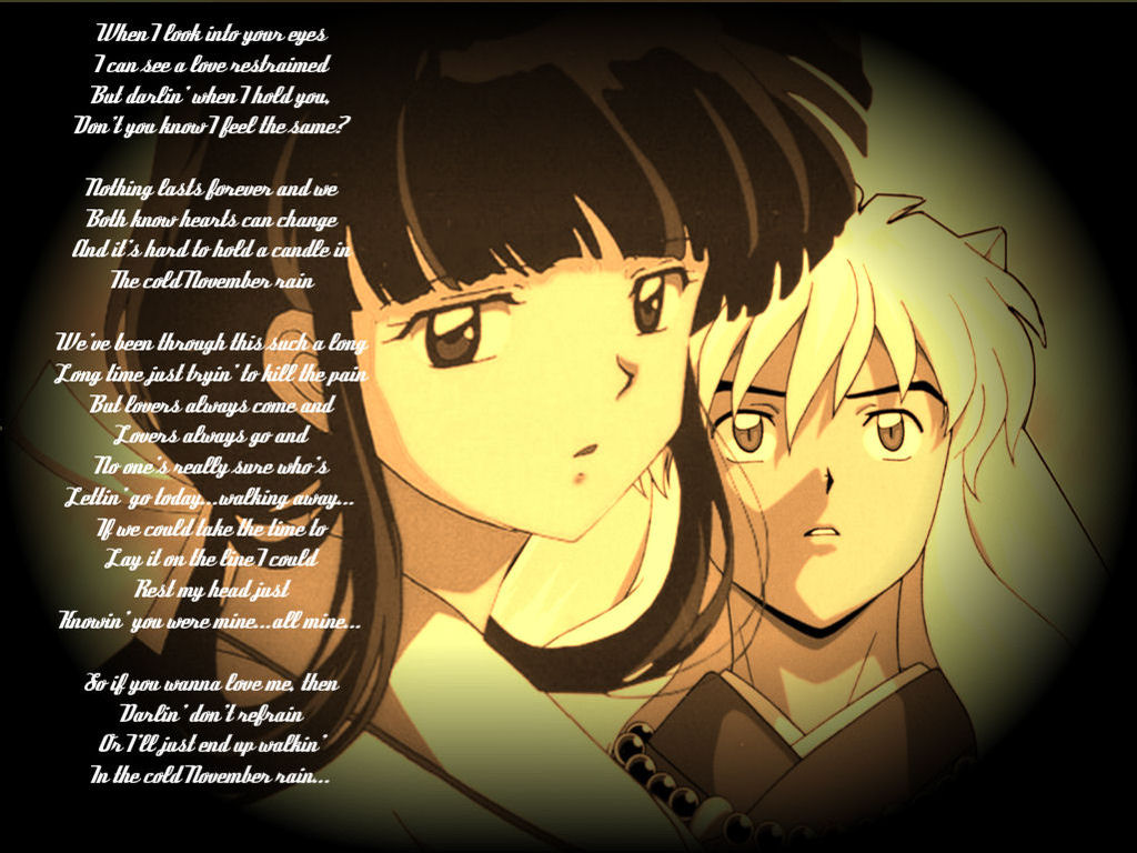 Inuyasha & Kikyo - Inuyasha Y Kikyo Fondos De Pantalla - HD Wallpaper 