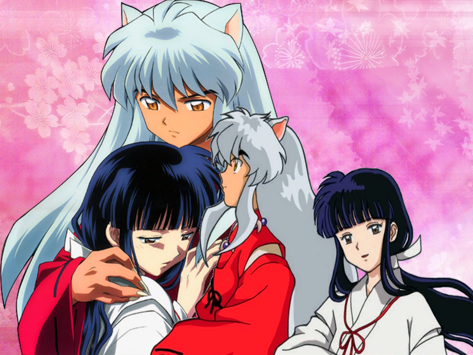 Inuyasha & Kikyo - Inuyasha Kikyo - HD Wallpaper 