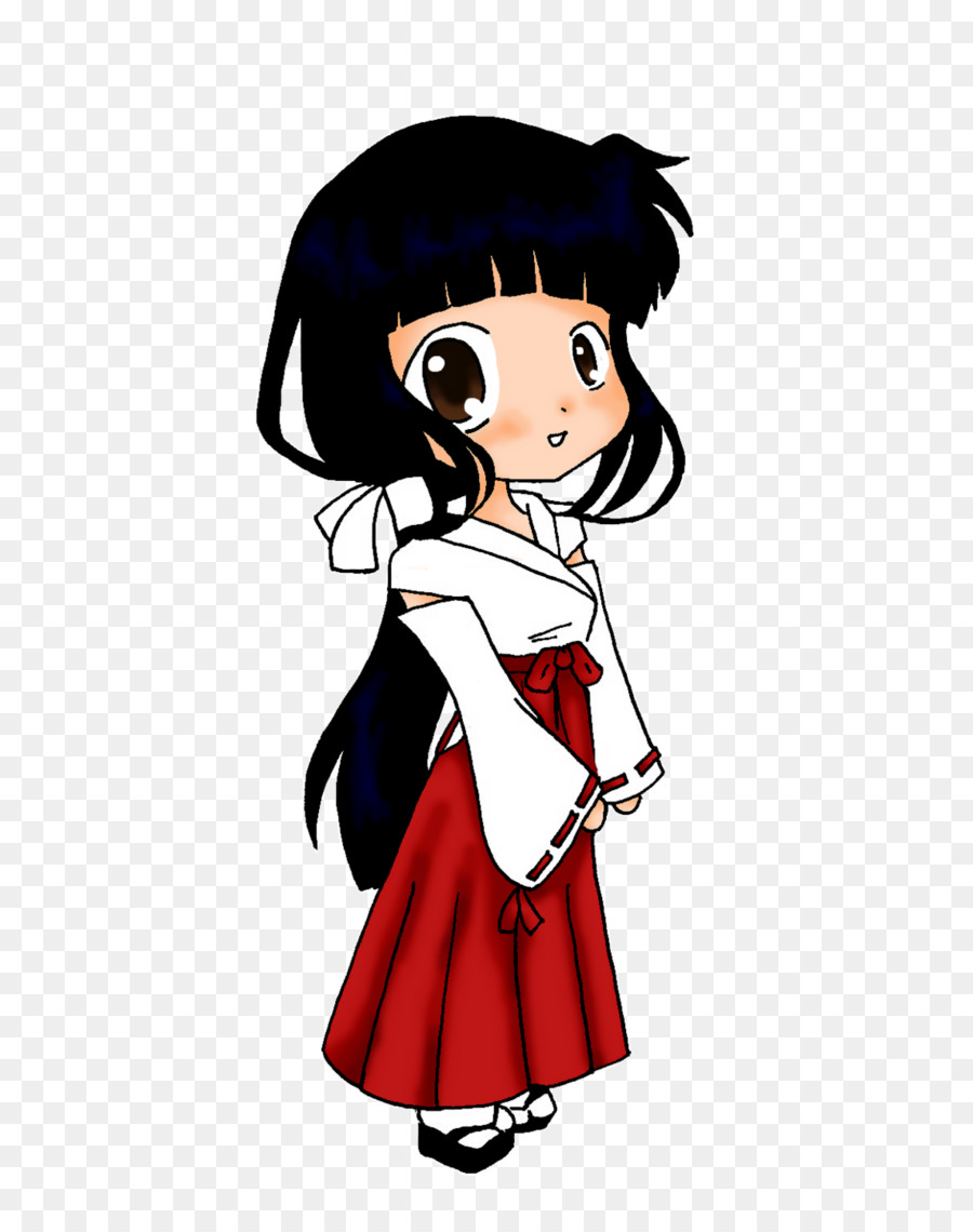 Inuyasha Clipart Kikyo - Inuyasha Chibi Png - HD Wallpaper 