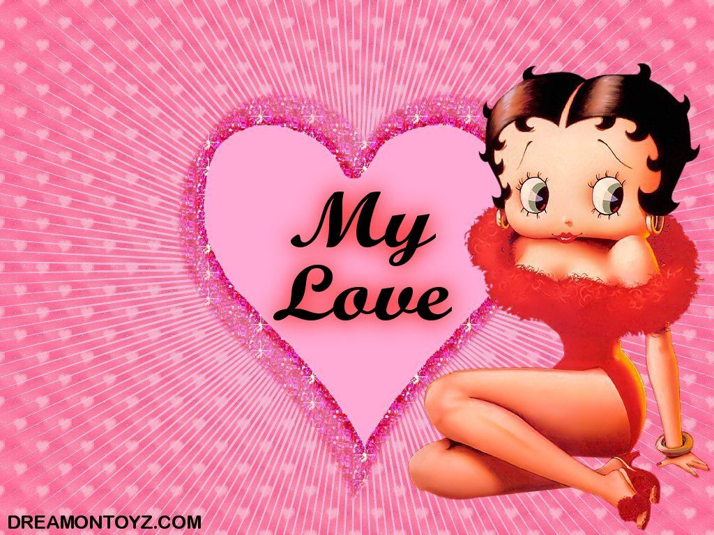 Betty Boop Valentine Wallpaper Px, - Betty Boop Happy New Year - HD Wallpaper 
