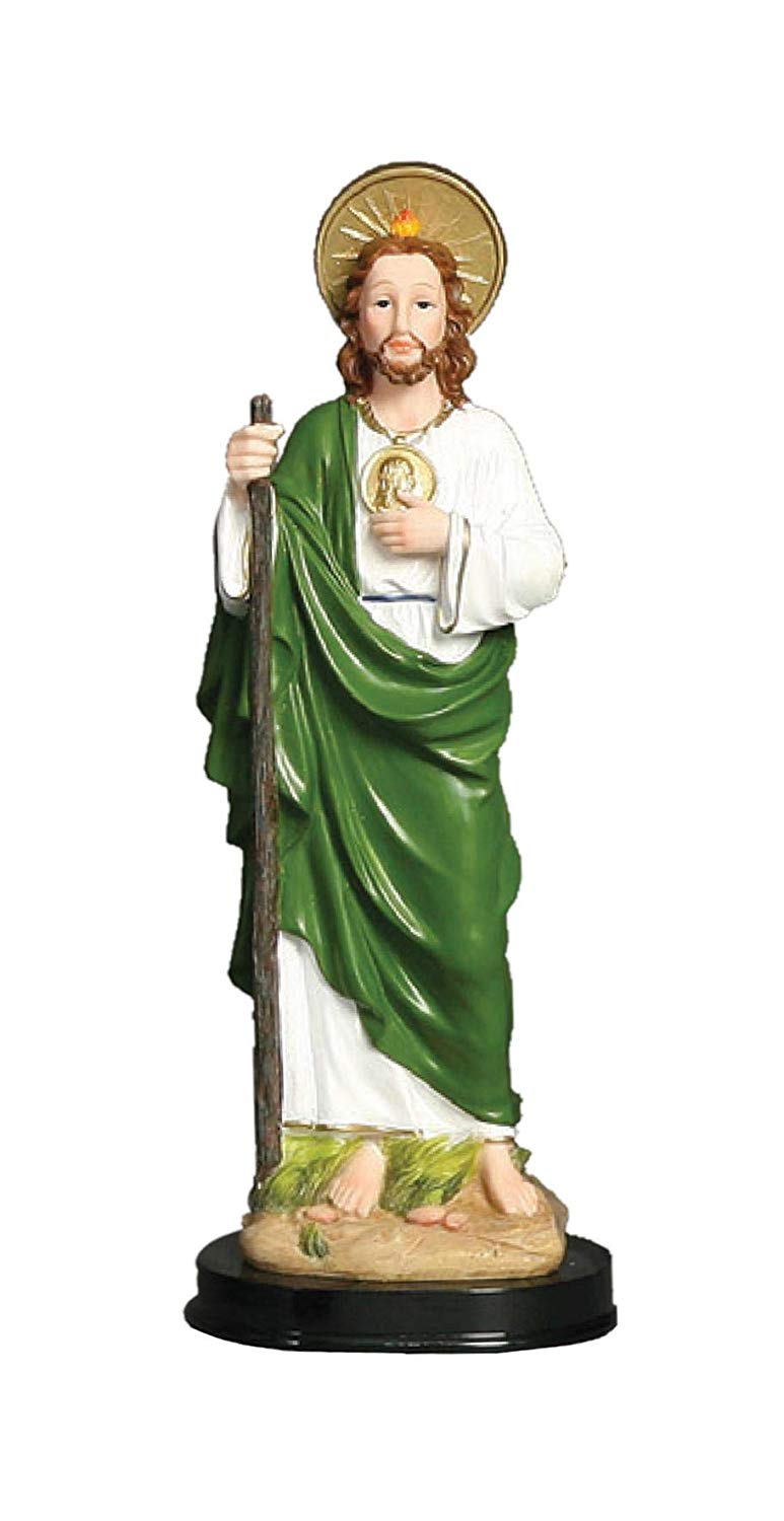 Pacifi Colleccion 14 Inch Statue Estatua San Judas - San Judas Tadeo Estatua - HD Wallpaper 