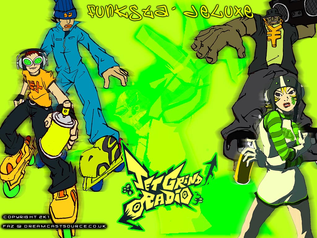 Jet Set Radio Future - HD Wallpaper 